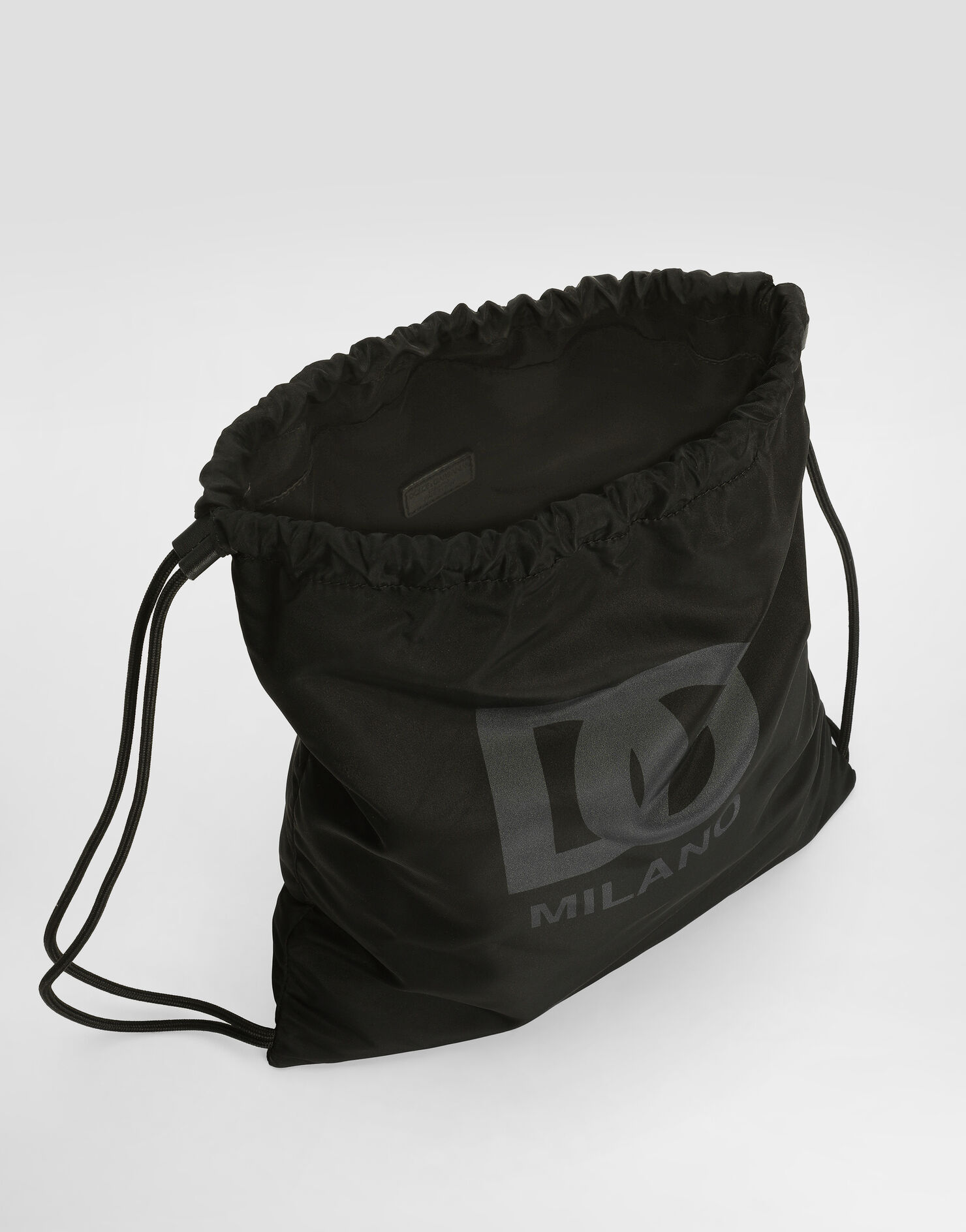 Dolce & Gabbana Nylon backpack with printed logo Multicolor EM0050AZ589